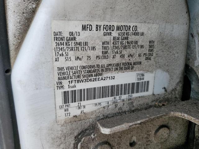 Photo 11 VIN: 1FT8W3D62EEA27132 - FORD F350 SUPER 