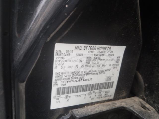 Photo 9 VIN: 1FT8W3D63BEA86928 - FORD F350 SUPER 