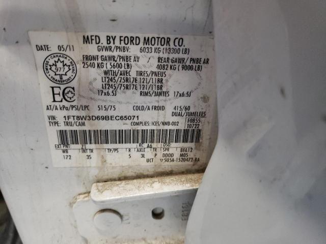 Photo 11 VIN: 1FT8W3D69BEC65071 - FORD F350 