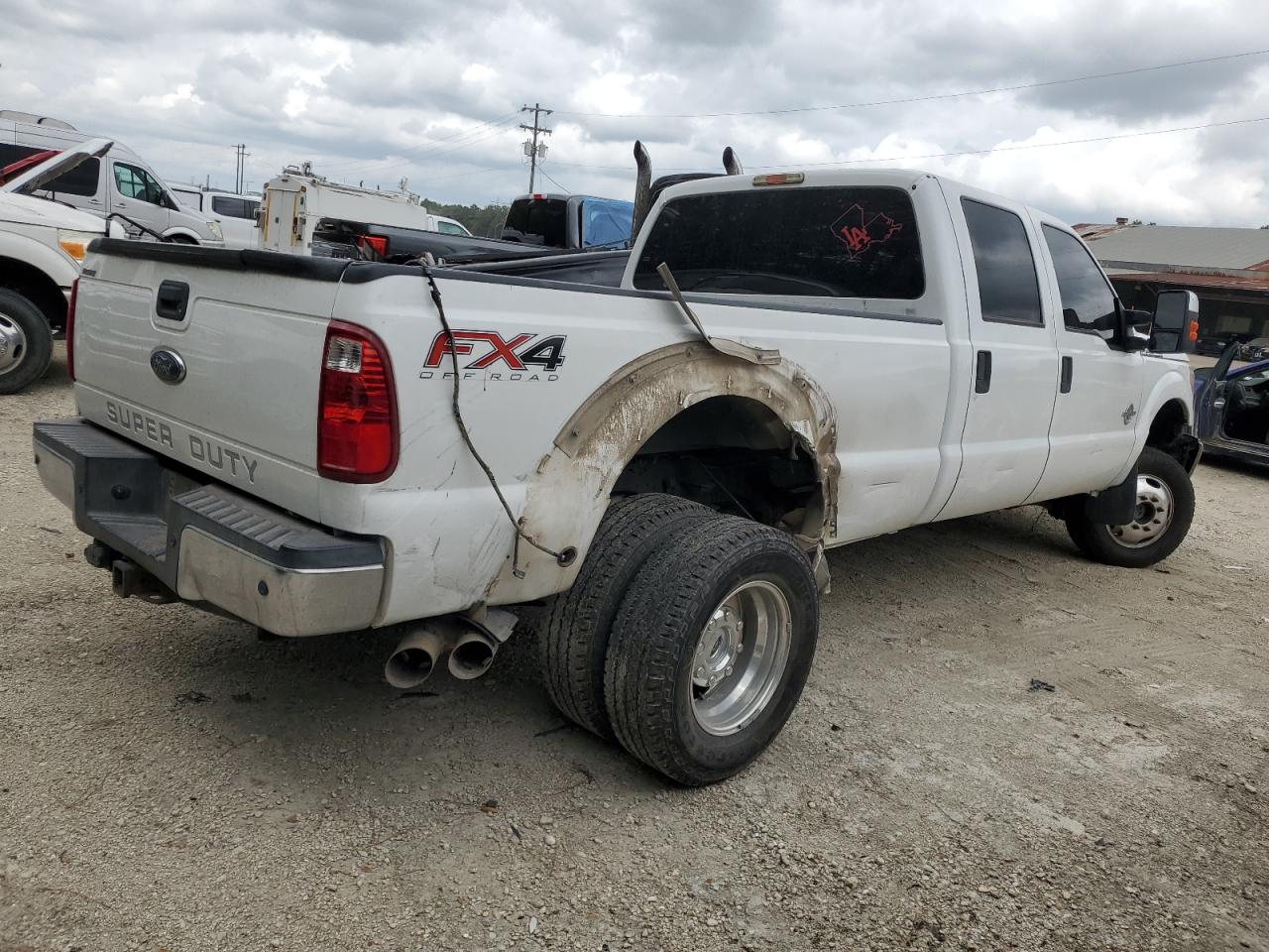 Photo 2 VIN: 1FT8W3DT0EEA64587 - FORD F350 