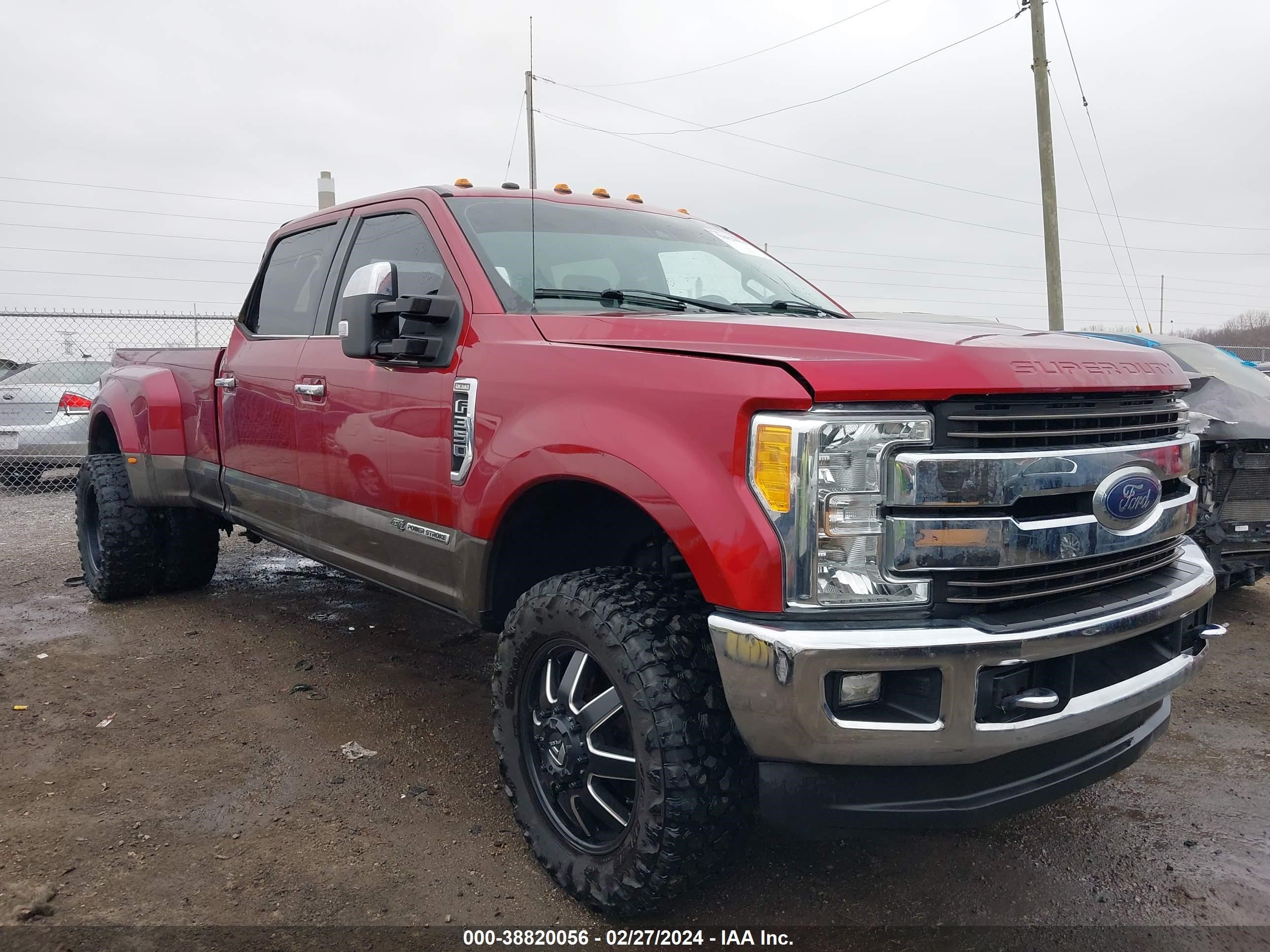 Photo 1 VIN: 1FT8W3DT2HEC06975 - FORD F350 