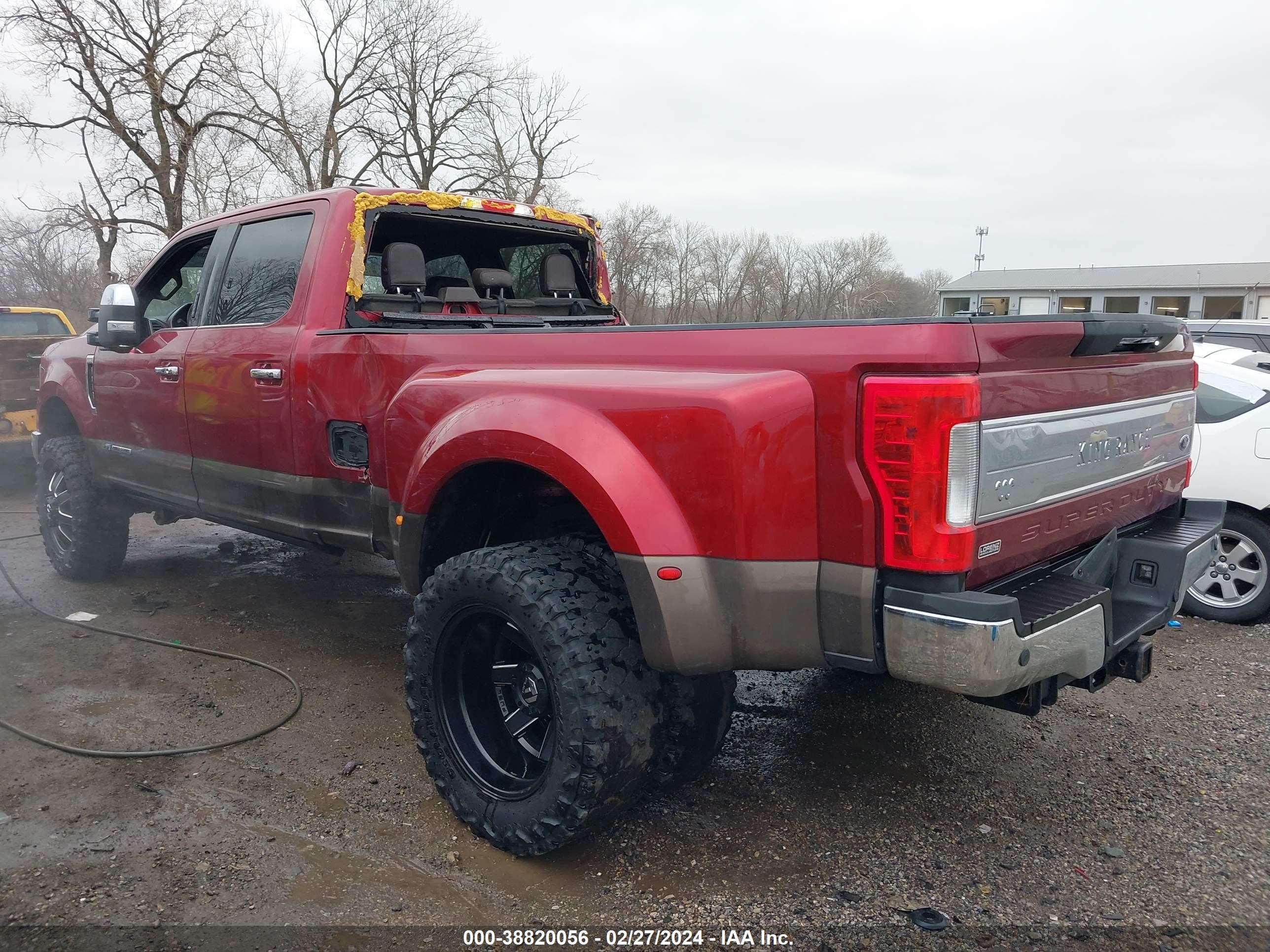 Photo 3 VIN: 1FT8W3DT2HEC06975 - FORD F350 