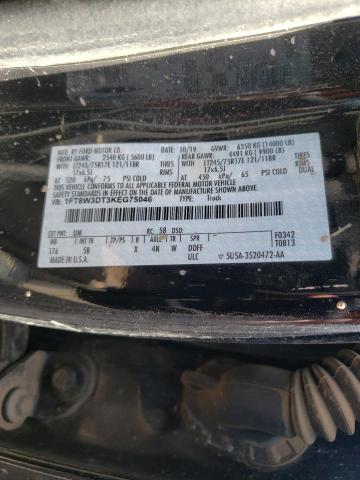 Photo 9 VIN: 1FT8W3DT3KEG75046 - FORD F350 SUPER 