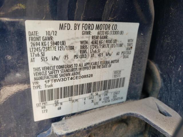 Photo 11 VIN: 1FT8W3DT4CED08528 - FORD F350 