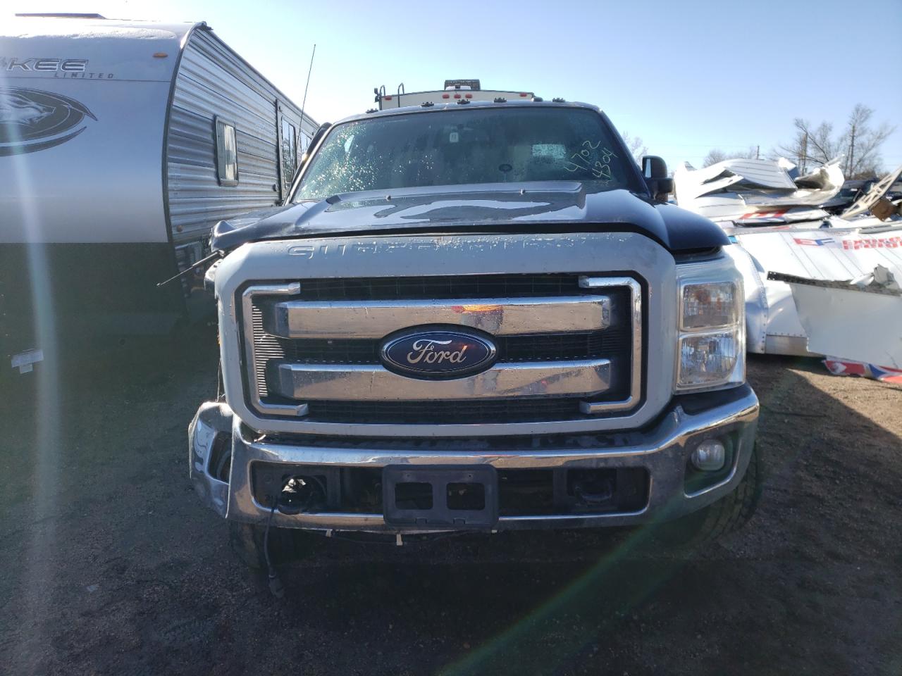 Photo 4 VIN: 1FT8W3DT4DEB55344 - FORD F350 