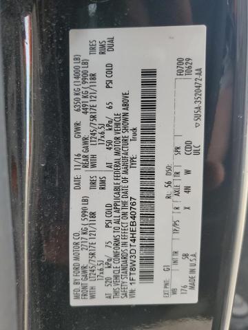 Photo 11 VIN: 1FT8W3DT4HEB40767 - FORD F350 