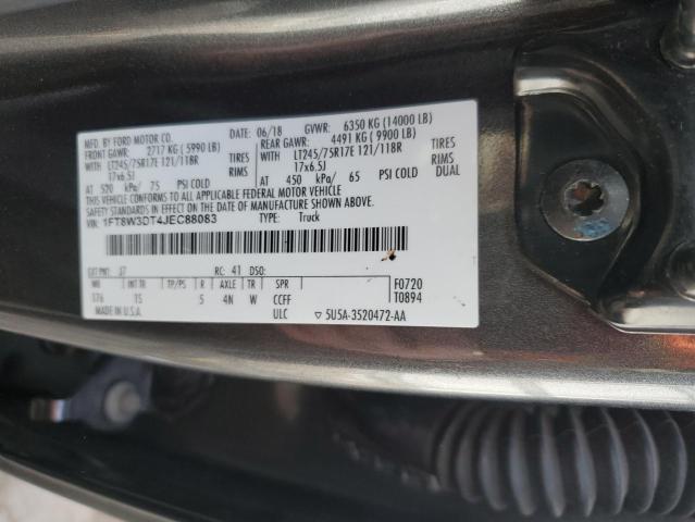 Photo 11 VIN: 1FT8W3DT4JEC88083 - FORD F350 