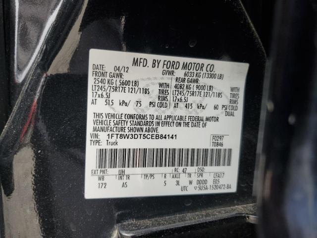 Photo 12 VIN: 1FT8W3DT5CEB84141 - FORD F350 SUPER 