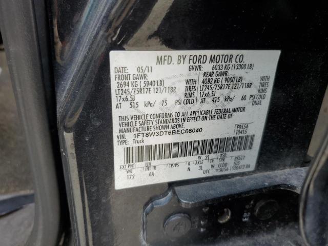 Photo 12 VIN: 1FT8W3DT6BEC66040 - FORD F350 SUPER 