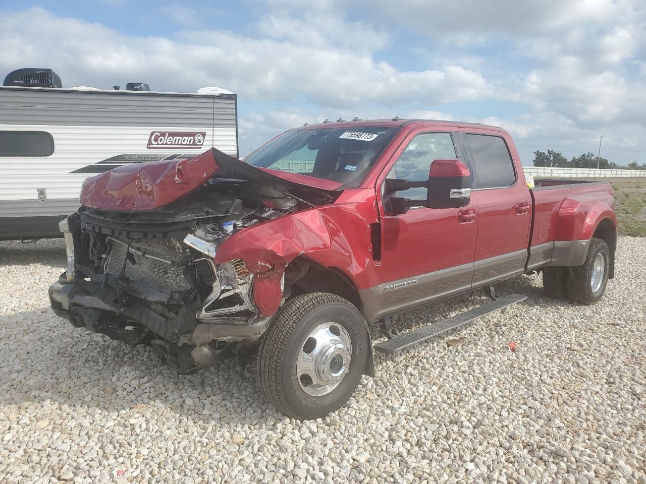 Photo 1 VIN: 1FT8W3DT6NEF55875 - FORD F350 