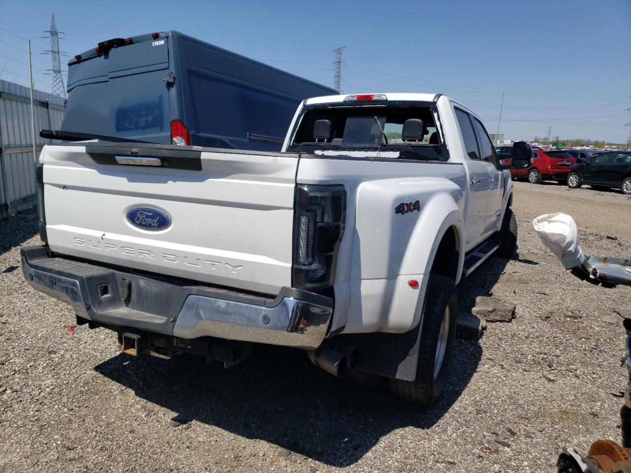 Photo 2 VIN: 1FT8W3DT7HEF44307 - FORD F350 