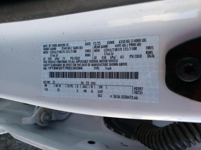 Photo 12 VIN: 1FT8W3DT7REC05368 - FORD F350 