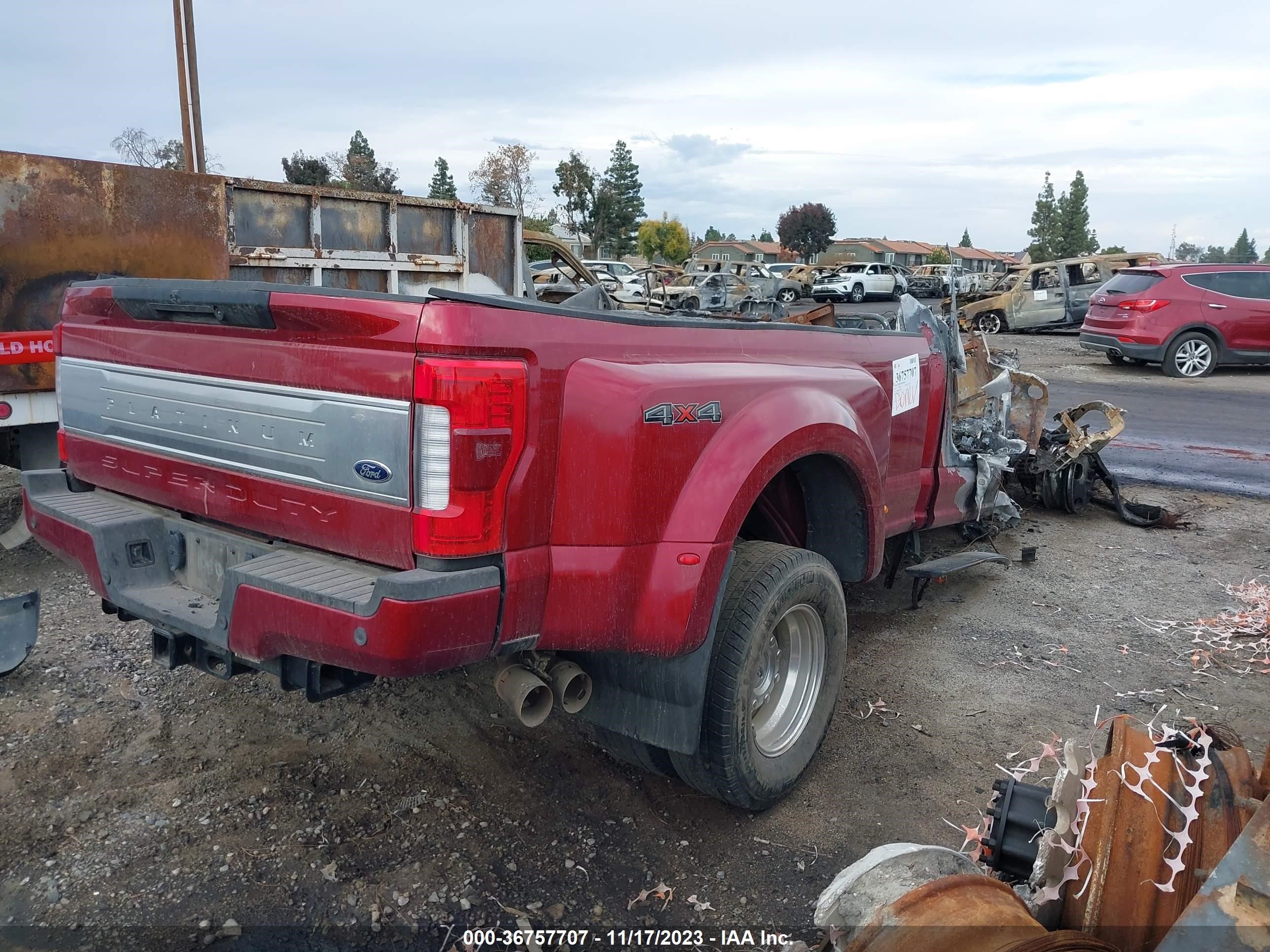 Photo 3 VIN: 1FT8W3DT8KEC98794 - FORD F350 