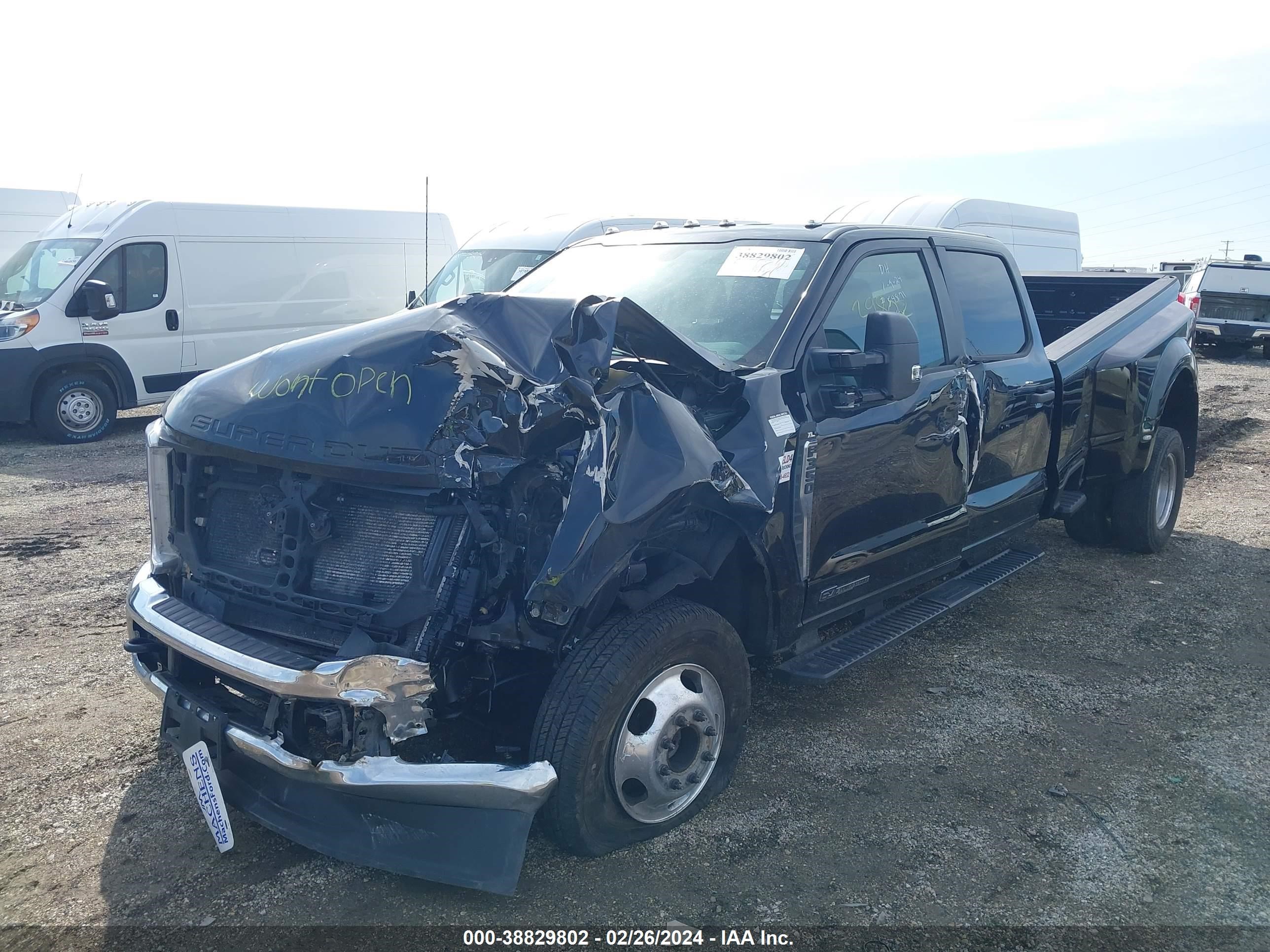 Photo 1 VIN: 1FT8W3DT9PEC42497 - FORD F350 