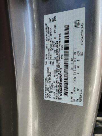 Photo 9 VIN: 1FT8W4DT3MED37512 - FORD F450 SUPER 