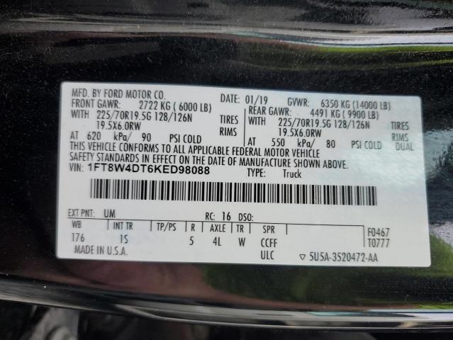 Photo 12 VIN: 1FT8W4DT6KED98088 - FORD F450 