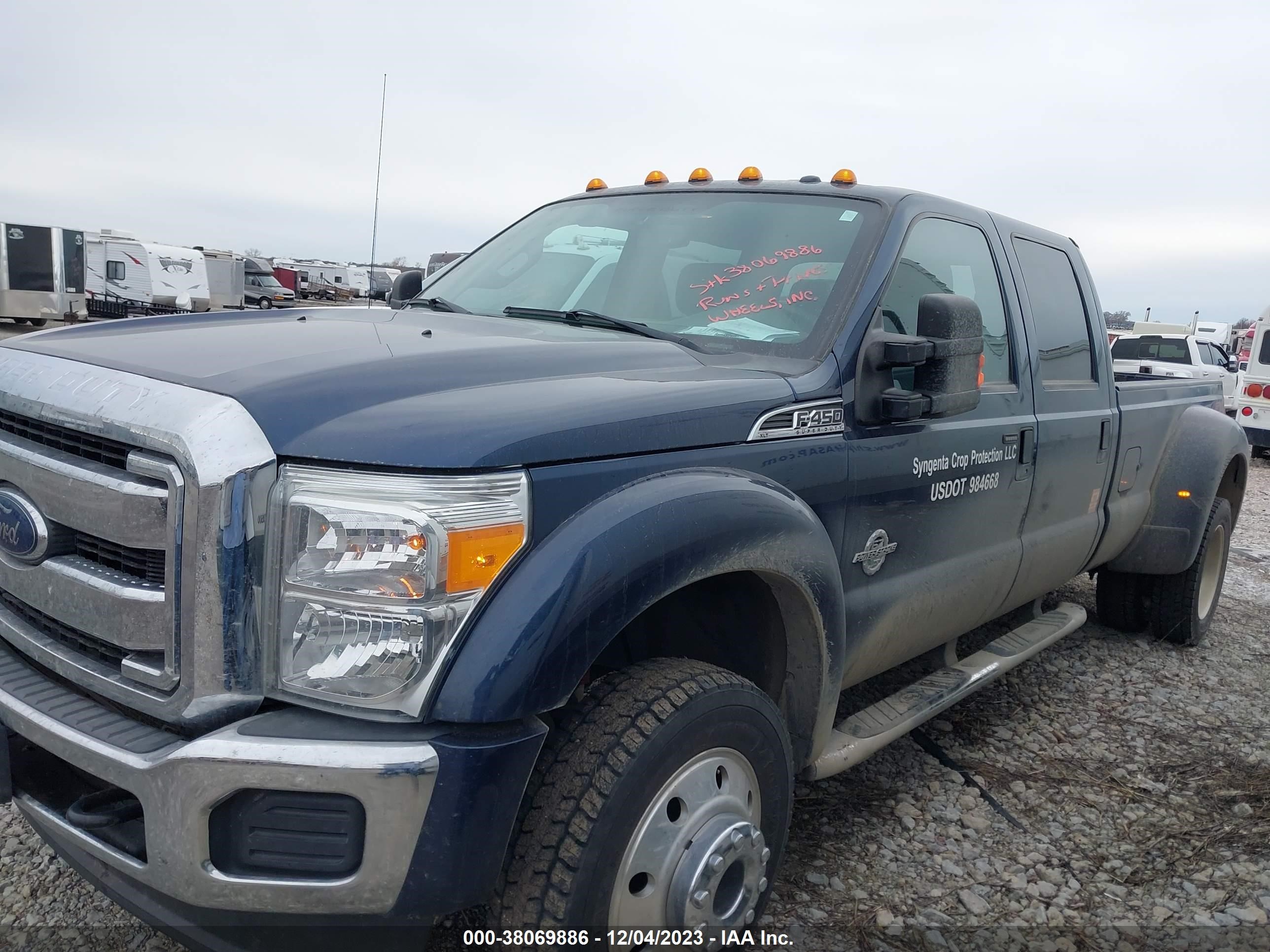 Photo 1 VIN: 1FT8W4DT8GEC46174 - FORD F450 