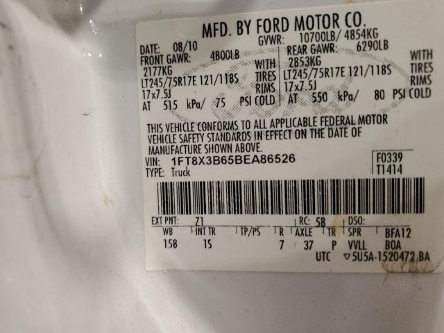 Photo 11 VIN: 1FT8X3B65BEA86526 - FORD F350 