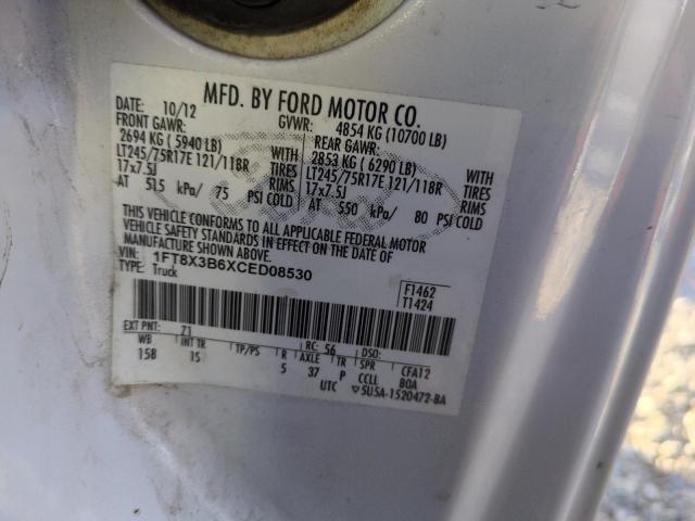 Photo 11 VIN: 1FT8X3B6XCED08530 - FORD F350 SUPER 