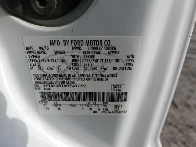 Photo 11 VIN: 1FT8X3BT0BEA17751 - FORD F350 SUPER 