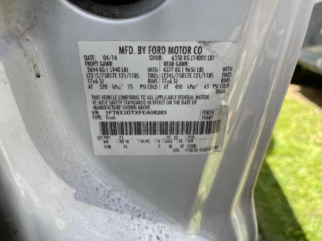 Photo 9 VIN: 1FT8X3DTXFEA08283 - FORD F350 SUPER 