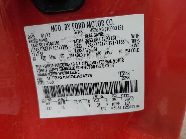 Photo 11 VIN: 1FTBF2A60DEA24779 - FORD F250 SUPER 