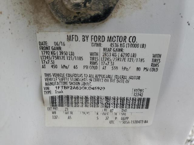 Photo 11 VIN: 1FTBF2A63GED45929 - FORD F250 SUPER 