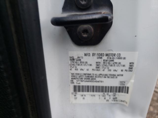 Photo 9 VIN: 1FTBF2A65EEA54751 - FORD F250 SUPER 