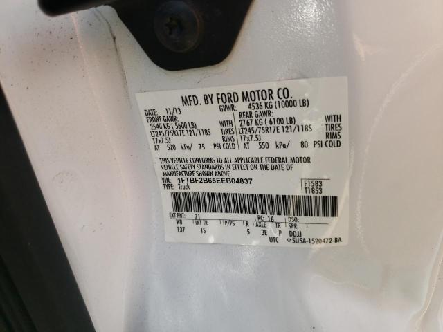 Photo 9 VIN: 1FTBF2B65EEB04837 - FORD F250 SUPER 