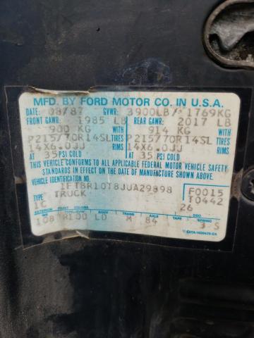 Photo 12 VIN: 1FTBR10T8JUA29898 - FORD RANGER 