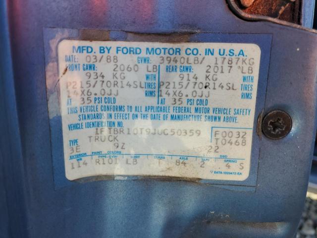 Photo 11 VIN: 1FTBR10T9JUC50359 - FORD RANGER 