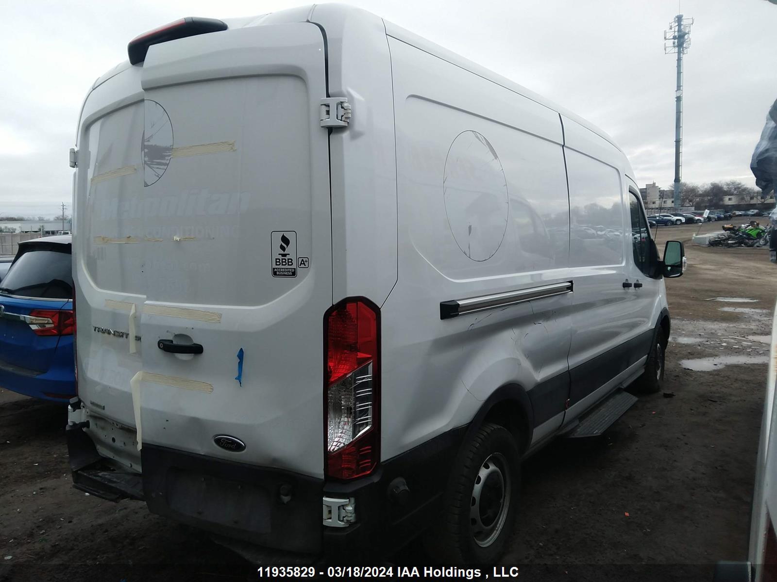 Photo 3 VIN: 1FTBR1CG0LKB44508 - FORD TRANSIT 