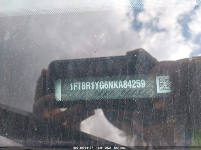 Photo 8 VIN: 1FTBR1YG6NKA84259 - FORD TRANSIT 