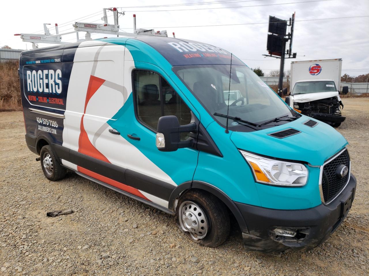 Photo 3 VIN: 1FTBR2C87NKA49378 - FORD TRANSIT 