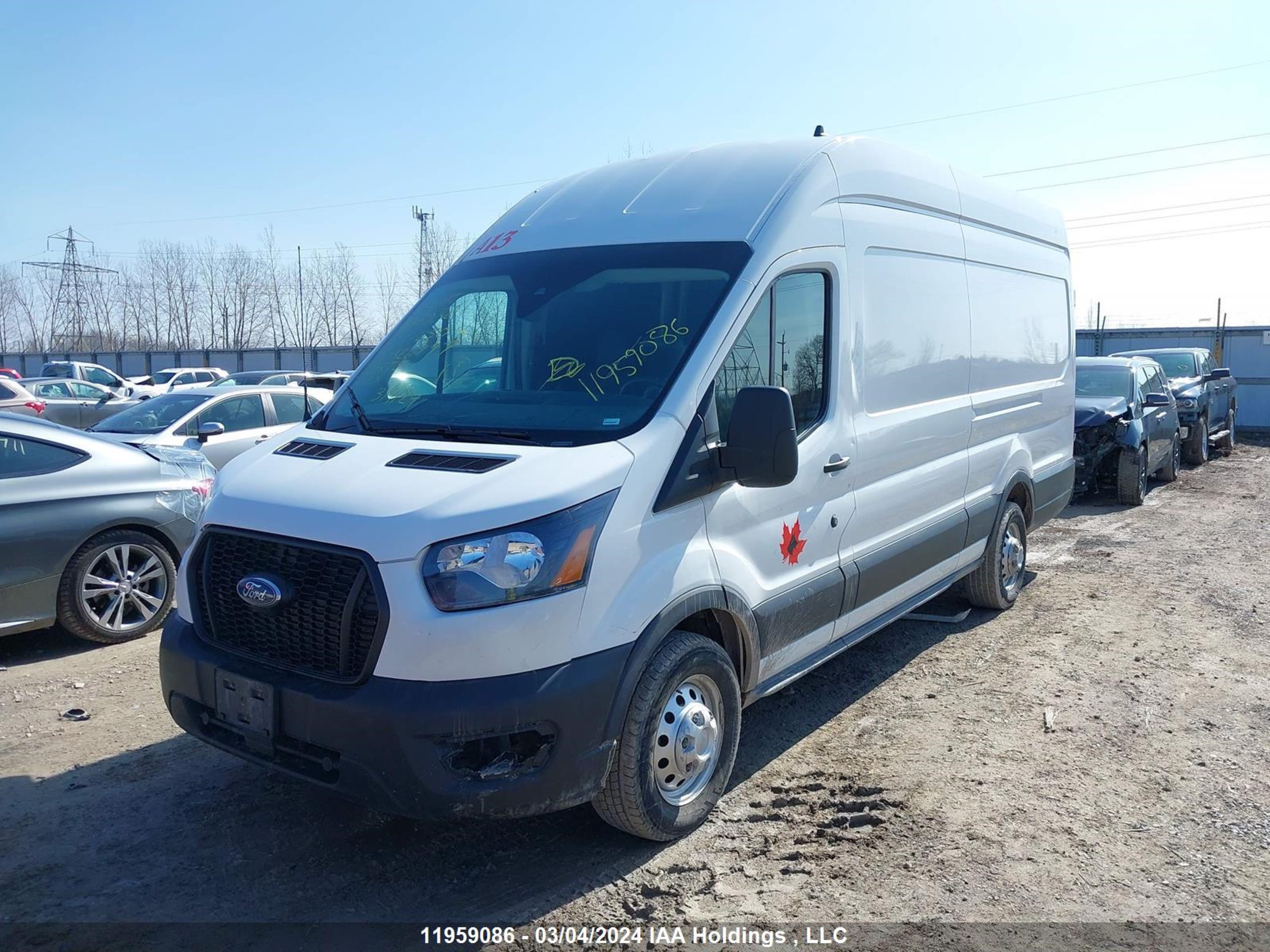 Photo 1 VIN: 1FTBR3U82NKA26997 - FORD TRANSIT 