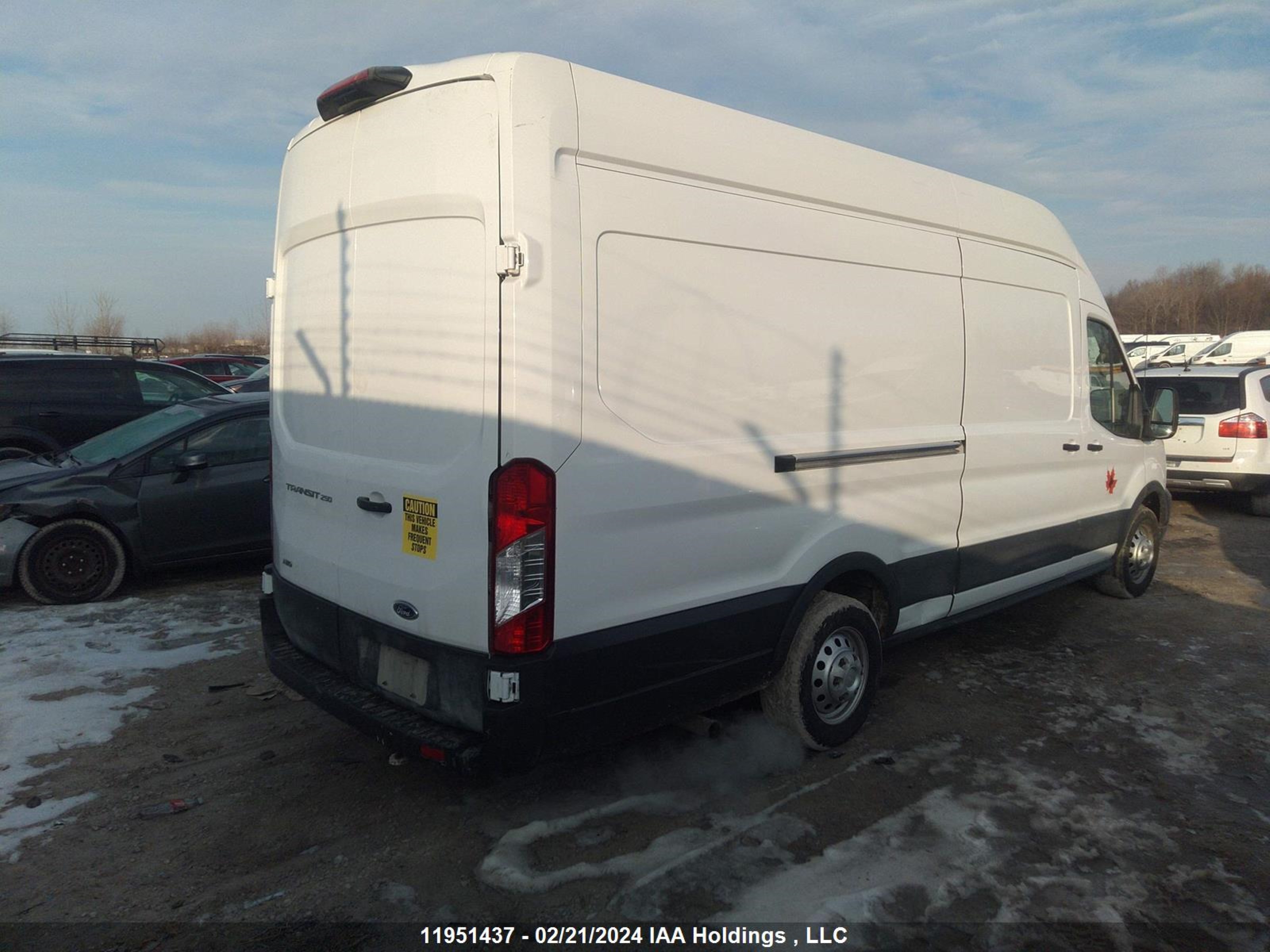 Photo 3 VIN: 1FTBR3U8XNKA27153 - FORD TRANSIT 