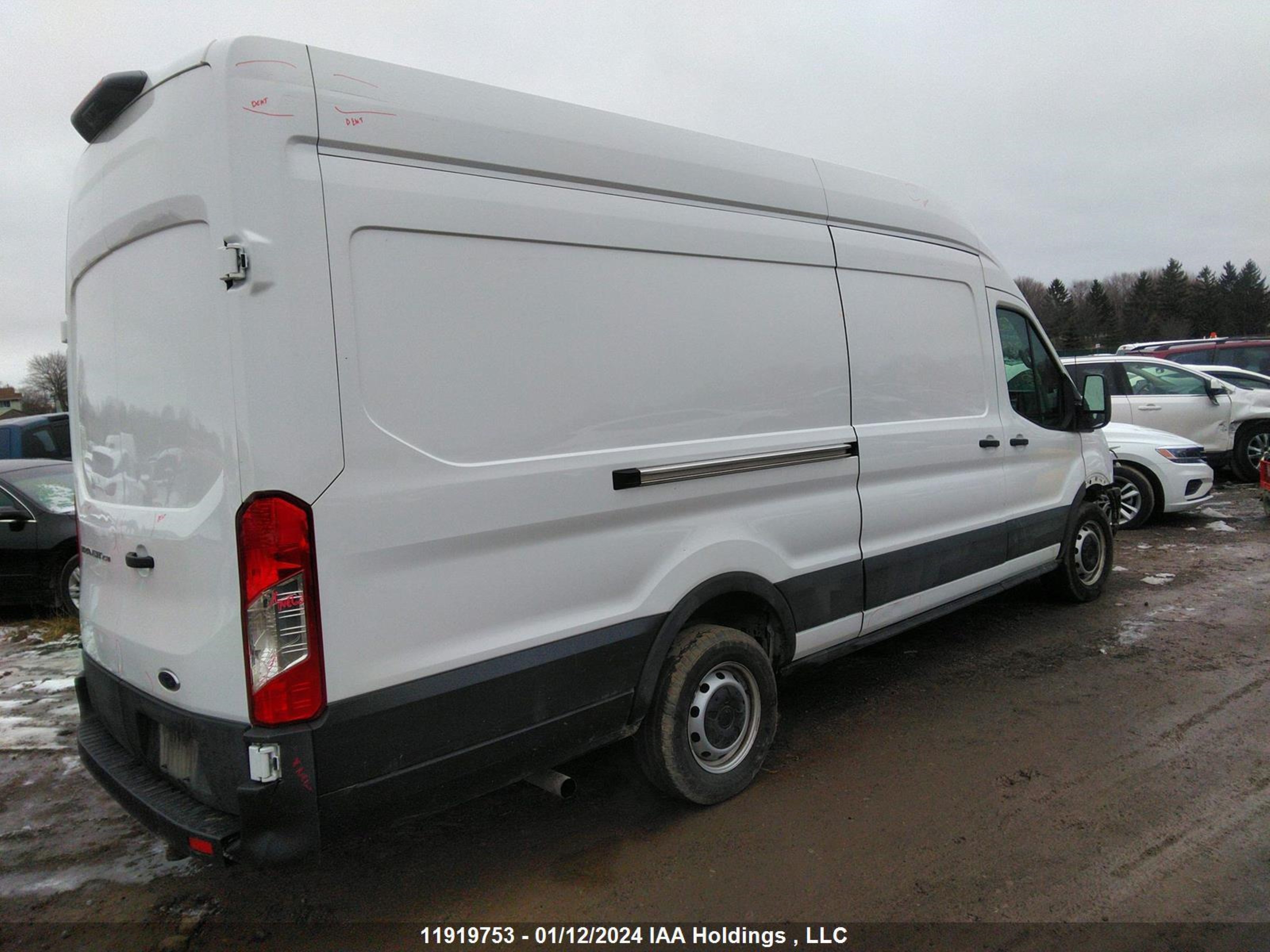 Photo 3 VIN: 1FTBR3X81NKA73935 - FORD TRANSIT 