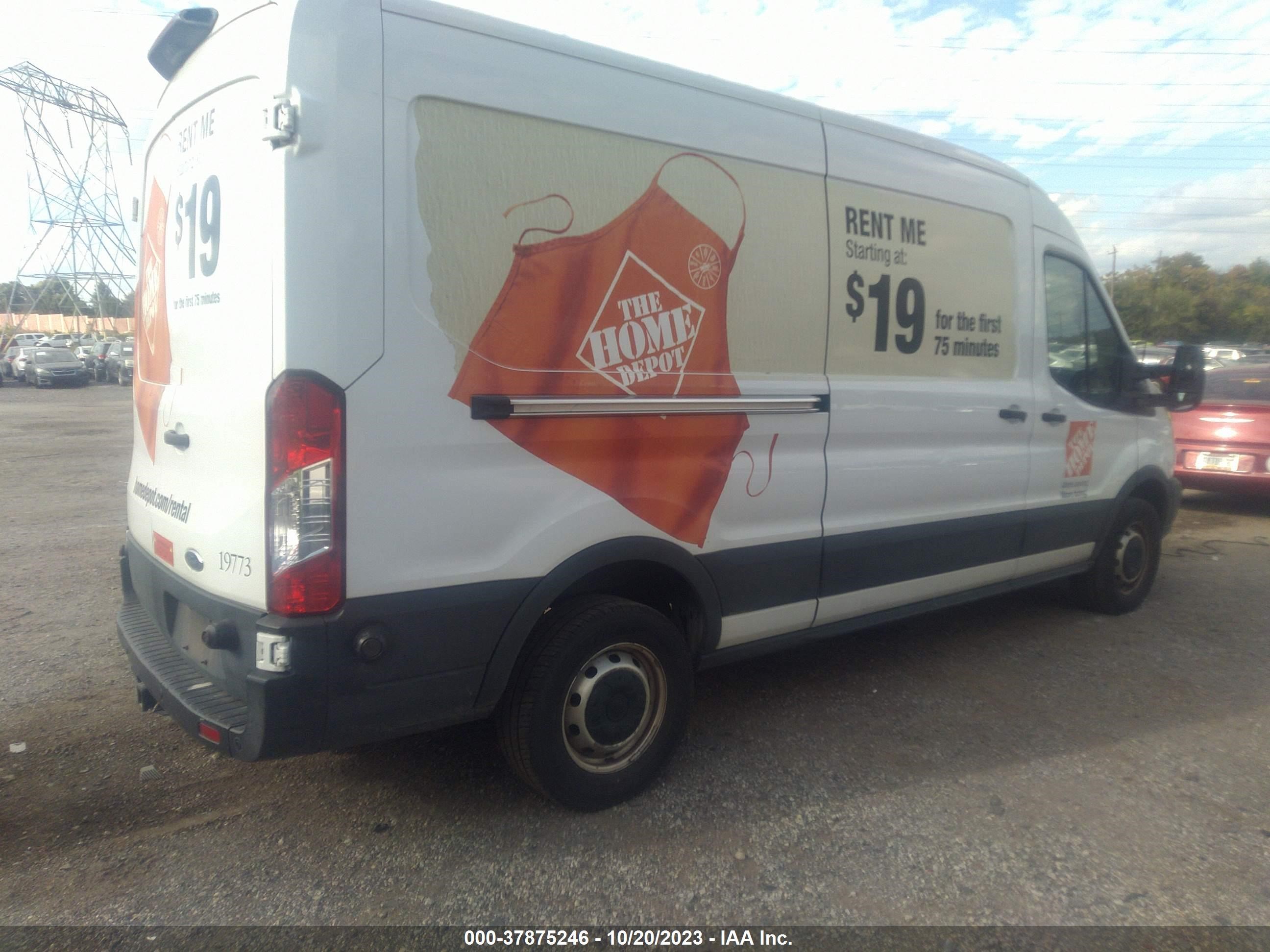 Photo 3 VIN: 1FTBW2CM8KKB73046 - FORD TRANSIT 