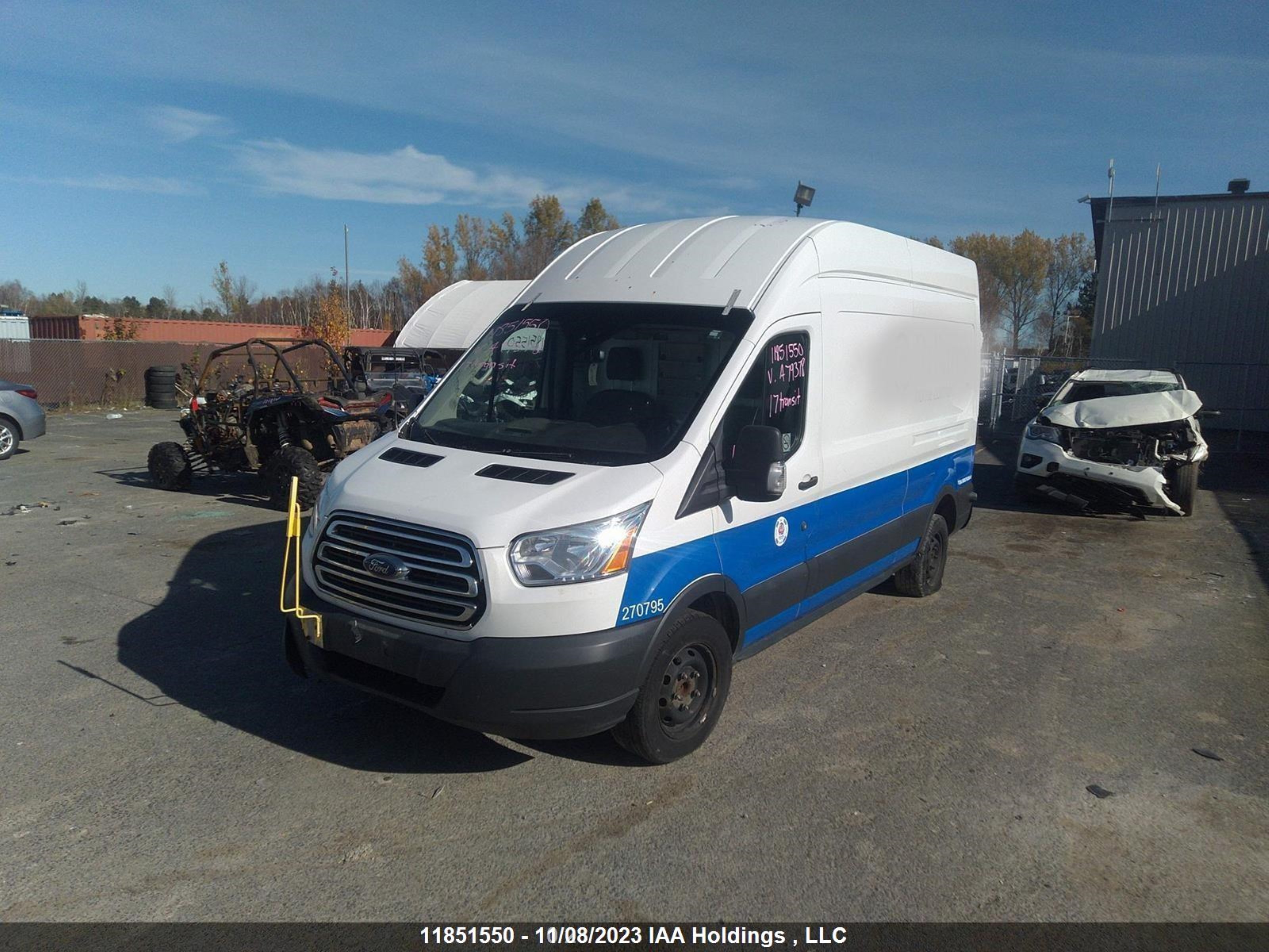 Photo 1 VIN: 1FTBW2XM8HKA79378 - FORD TRANSIT 