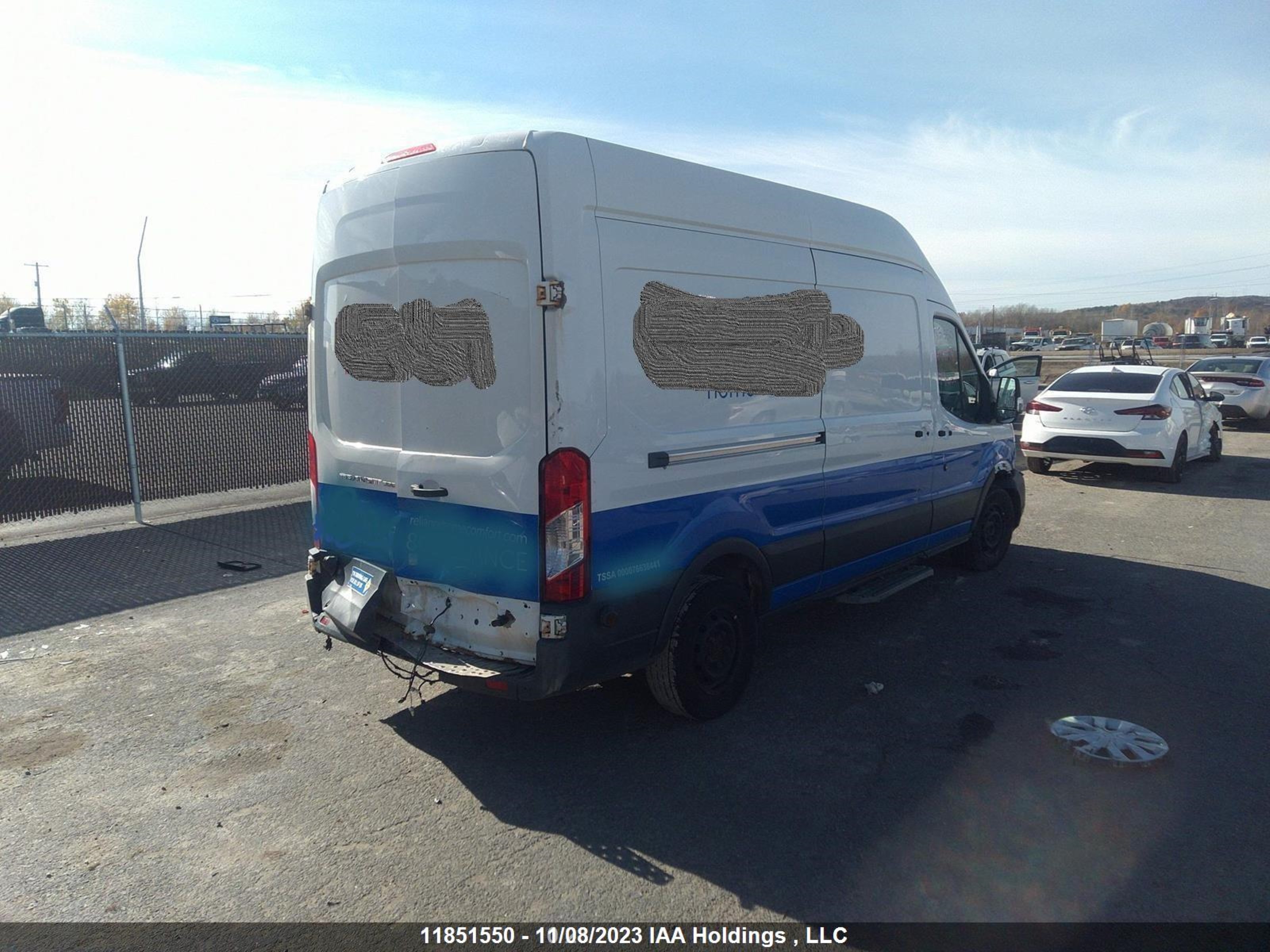 Photo 3 VIN: 1FTBW2XM8HKA79378 - FORD TRANSIT 