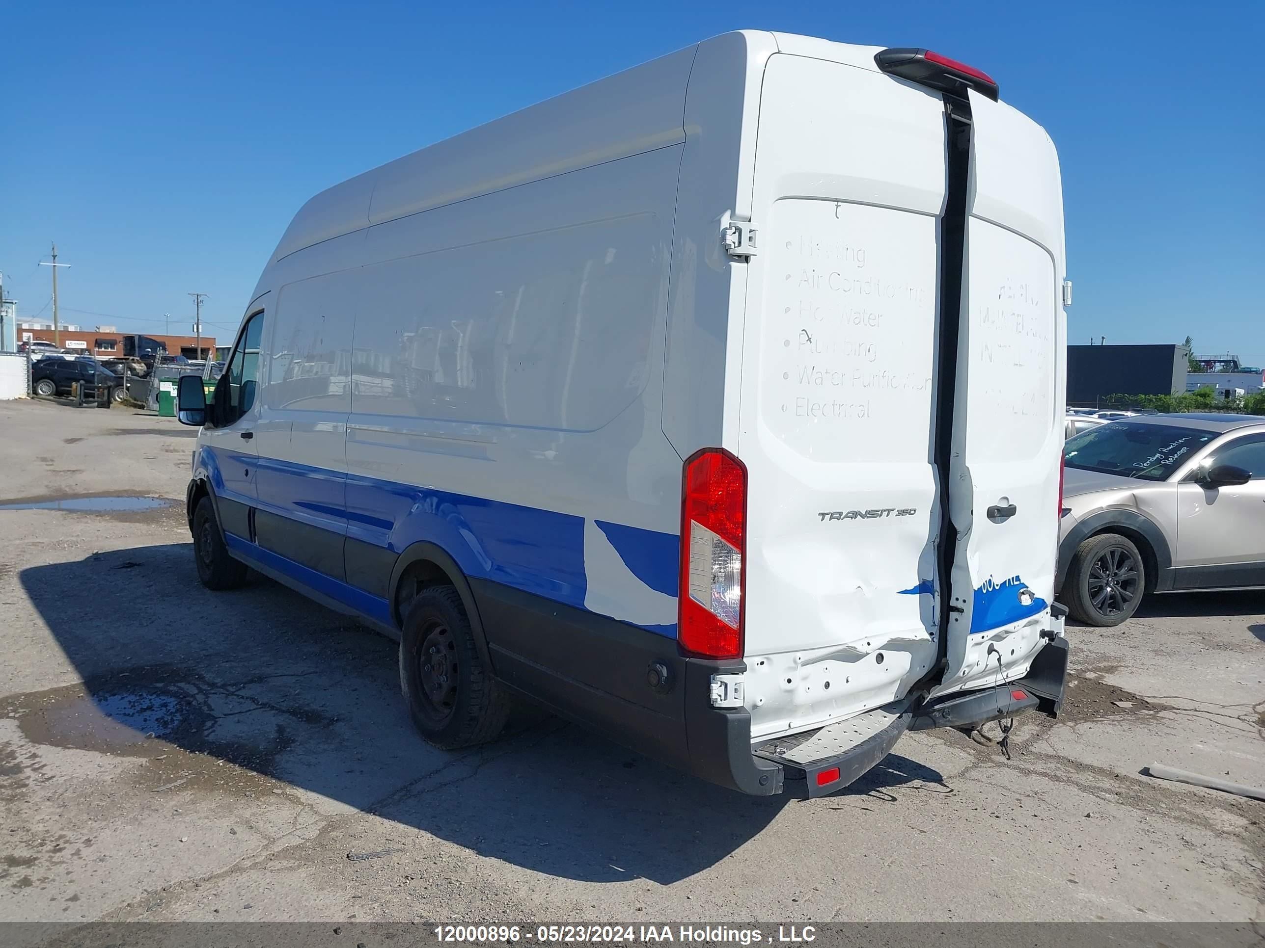 Photo 2 VIN: 1FTBW3X83LKA90113 - FORD TRANSIT 