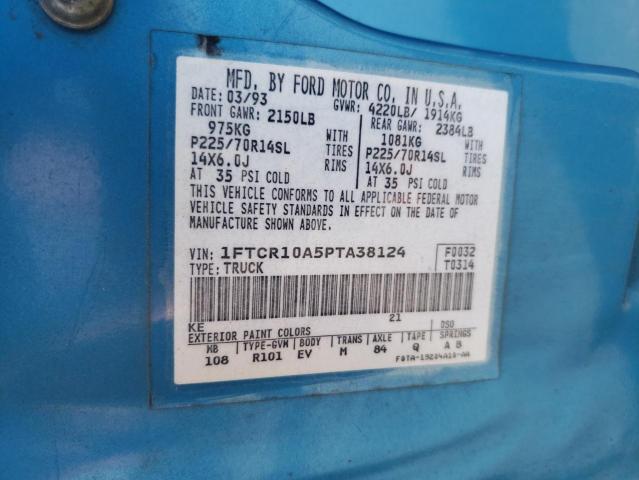 Photo 11 VIN: 1FTCR10A5PTA38124 - FORD RANGER 