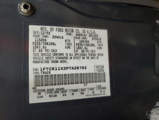 Photo 11 VIN: 1FTCR11X2PTA28783 - FORD RANGER 