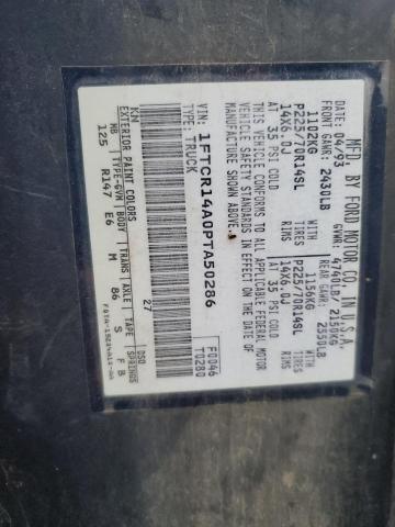 Photo 11 VIN: 1FTCR14A0PTA50286 - FORD RANGER SUP 