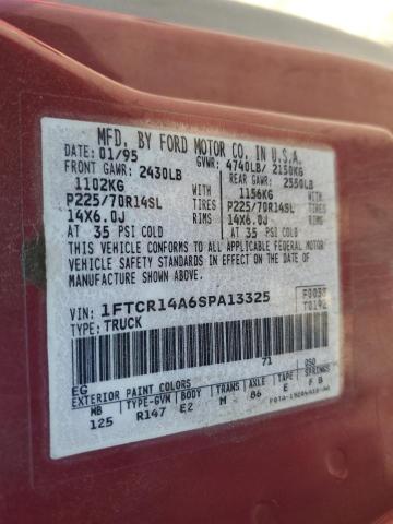 Photo 11 VIN: 1FTCR14A6SPA13325 - FORD RANGER 