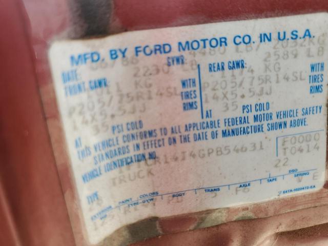 Photo 11 VIN: 1FTCR14T4GPB54631 - FORD RANGER SUP 