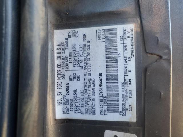 Photo 11 VIN: 1FTDF15Y8LNA66730 - FORD F150 