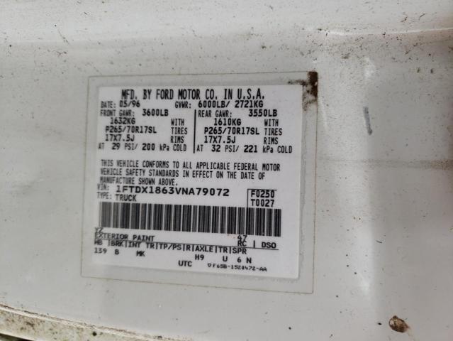 Photo 11 VIN: 1FTDX1863VNA79072 - FORD F150 