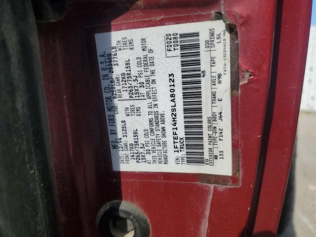 Photo 11 VIN: 1FTEF14H2SLA80123 - FORD F150 