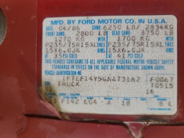 Photo 11 VIN: 1FTEF14Y5GNA73162 - FORD F150 